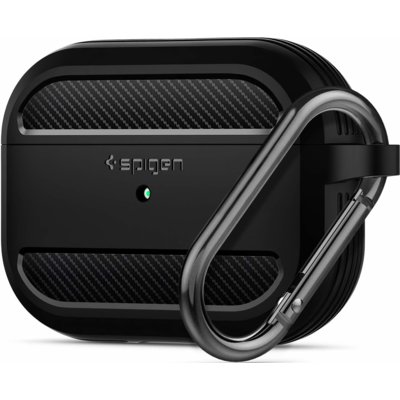 Etui na słuchawki SPIGEN Rugged Armor Czarny
