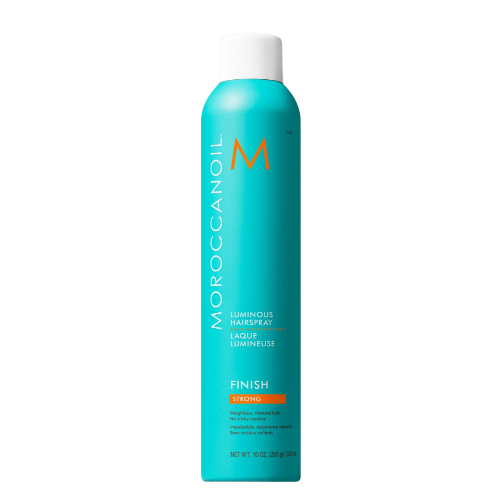Moroccanoil Luminous Hairspray mocny lakier z efektem nabłyszczenia do włosów, 330 ml
