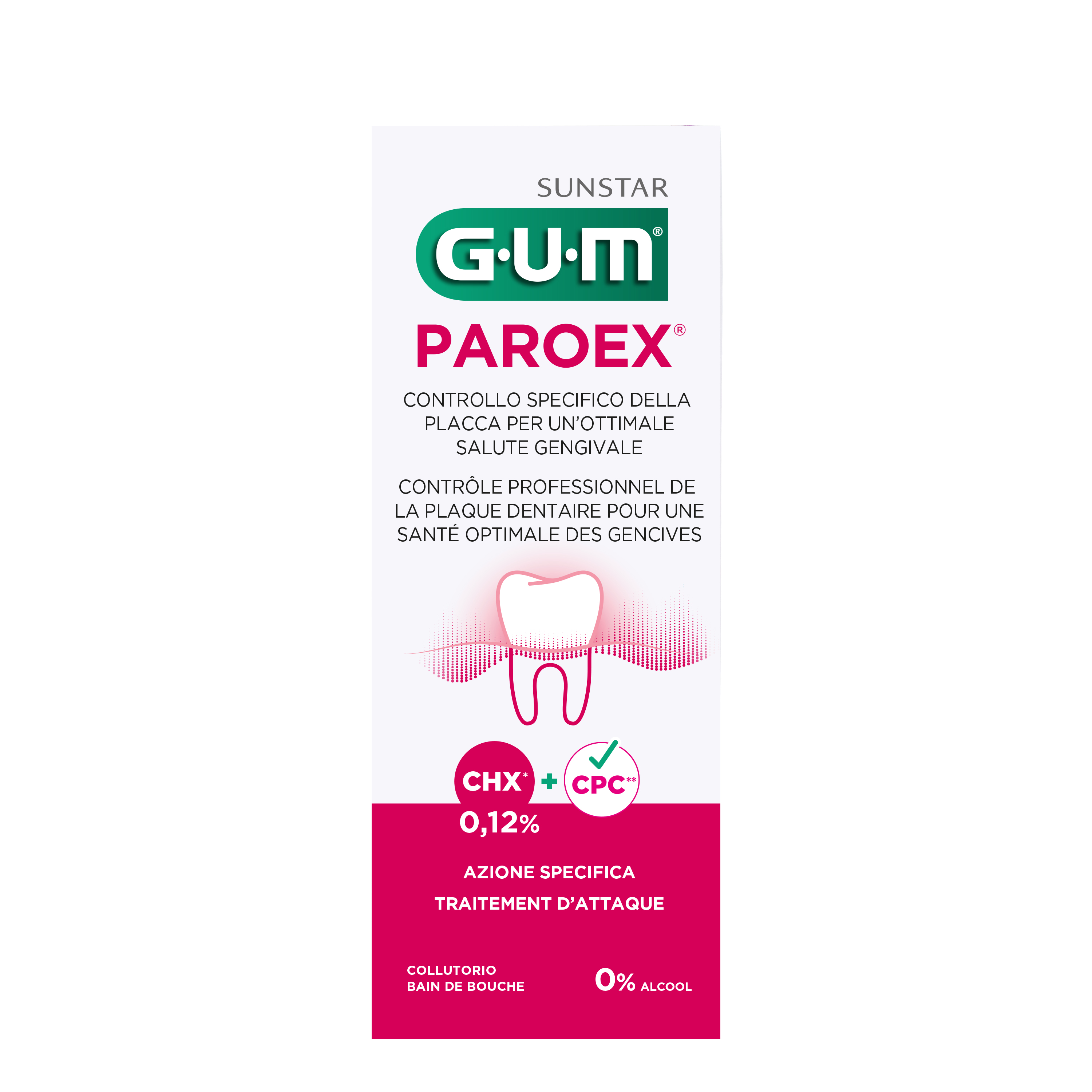 Gum Paroex płyn do płukania jamy ustnej 0,12%, 300 ml