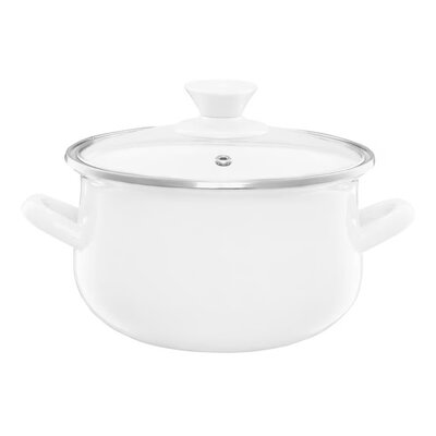 Garnek EMALIA OLKUSZ Pyza Kremowy 5L