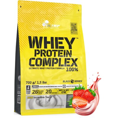 Odżywka białkowa OLIMP Whey Protein Complex 100% Truskawkowy (700 g)