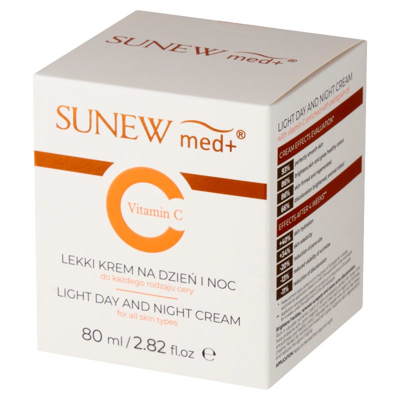 SunewMed+ Lekki krem na dzień i noc, 80 ml