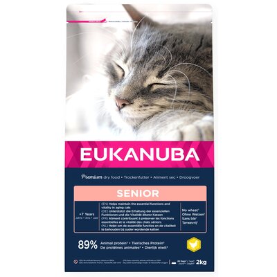 Karma dla kota EUKANUBA Senior Kurczak 2 kg