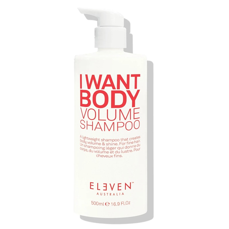 Eleven Australia I Want Body wegański szampon nadający objętość włosom cienkim, 500 ml