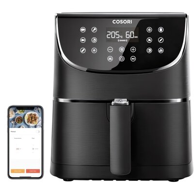 Air Fryer Frytkownica beztłuszczowa COSORI CS158-AF-RXB Premium Smart Czarny 5.5l Wi-Fi 11 programów gotowania