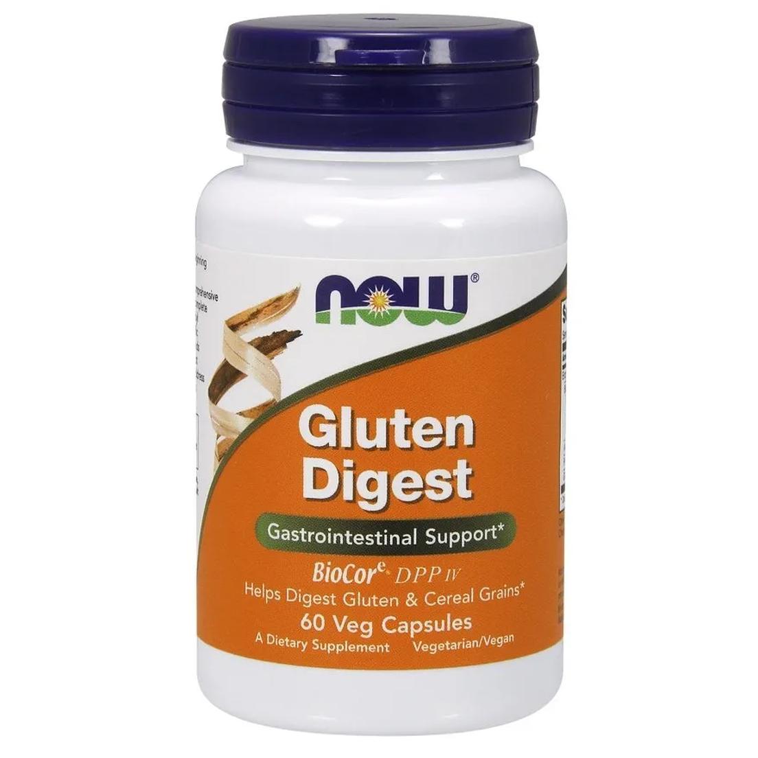 Now Foods Gluten Digest suplement diety, 60 kaps./1 opak.