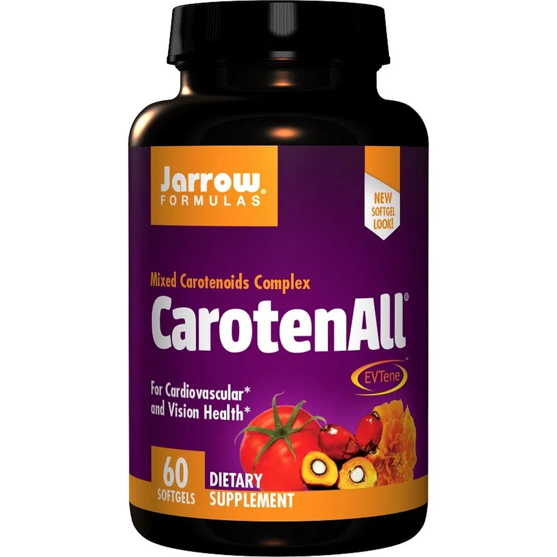 Jarrow Formulas CarotenAll suplement diety, 60 kaps./1 opak.