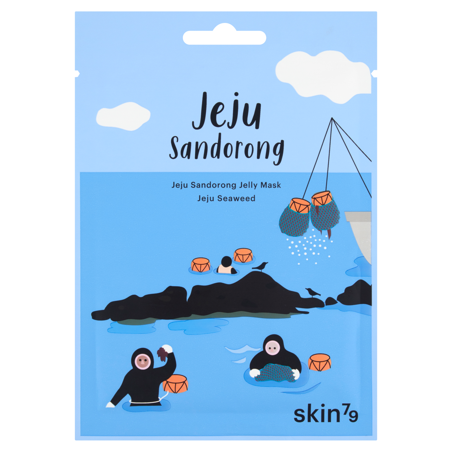 Skin79 Jeju Sandorong maska z wodorostami do twarzy, 33 ml