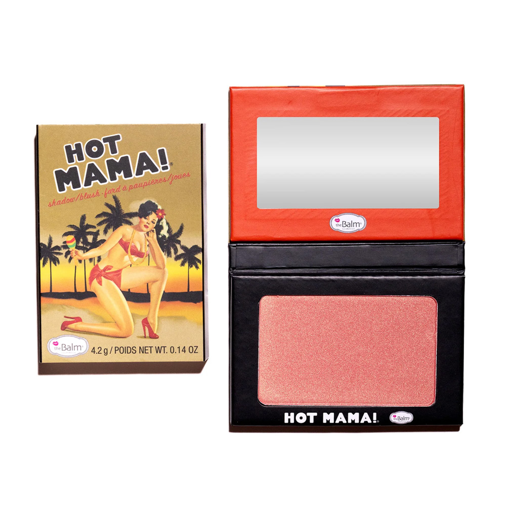 The Balm Shadow & Blush All-In-One róż, rozświetlacz i cień do powiem 3w1 Hot mama / big mama, 4,2 g
