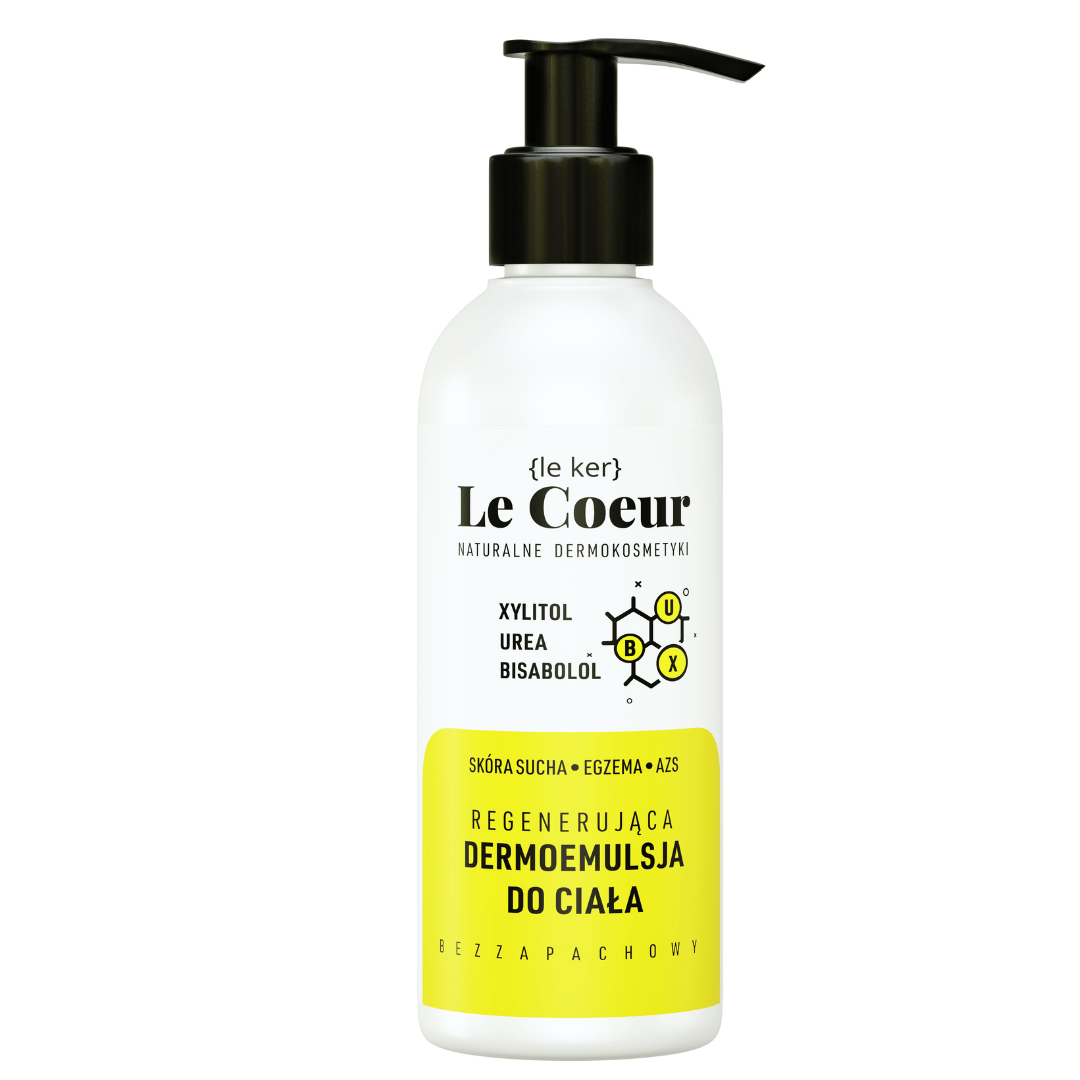 Le Coeur regenerujący dermo balsam do ciała AZS egzema 5% xylitolu 5% mocznika, 250 ml