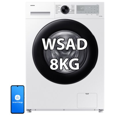 Pralka SAMSUNG WW80CGC04DAH AI Energy EcoBubble 8kg 1400 obr