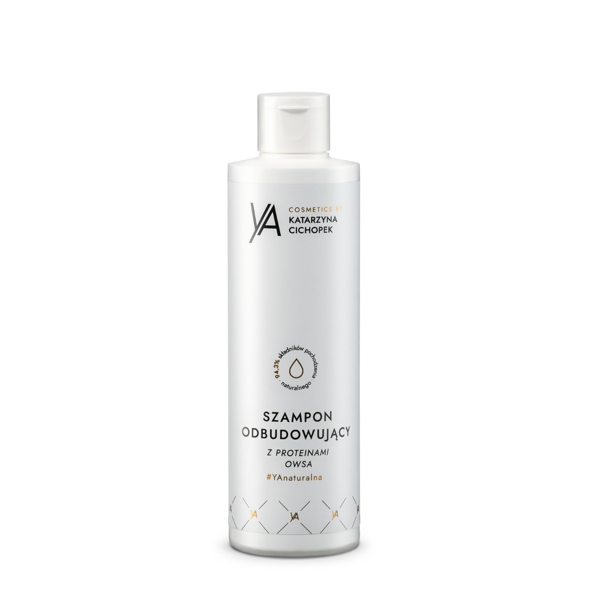 YA KOSMETYKI Szampon odbudowujący z proteinami owsa, 250 ml