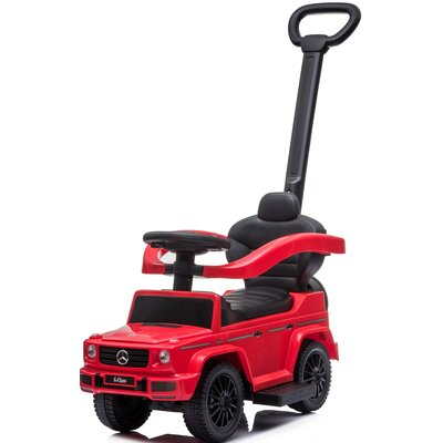 Jeździk SUN BABY Mercedes Benz G350d Czerwony rączka