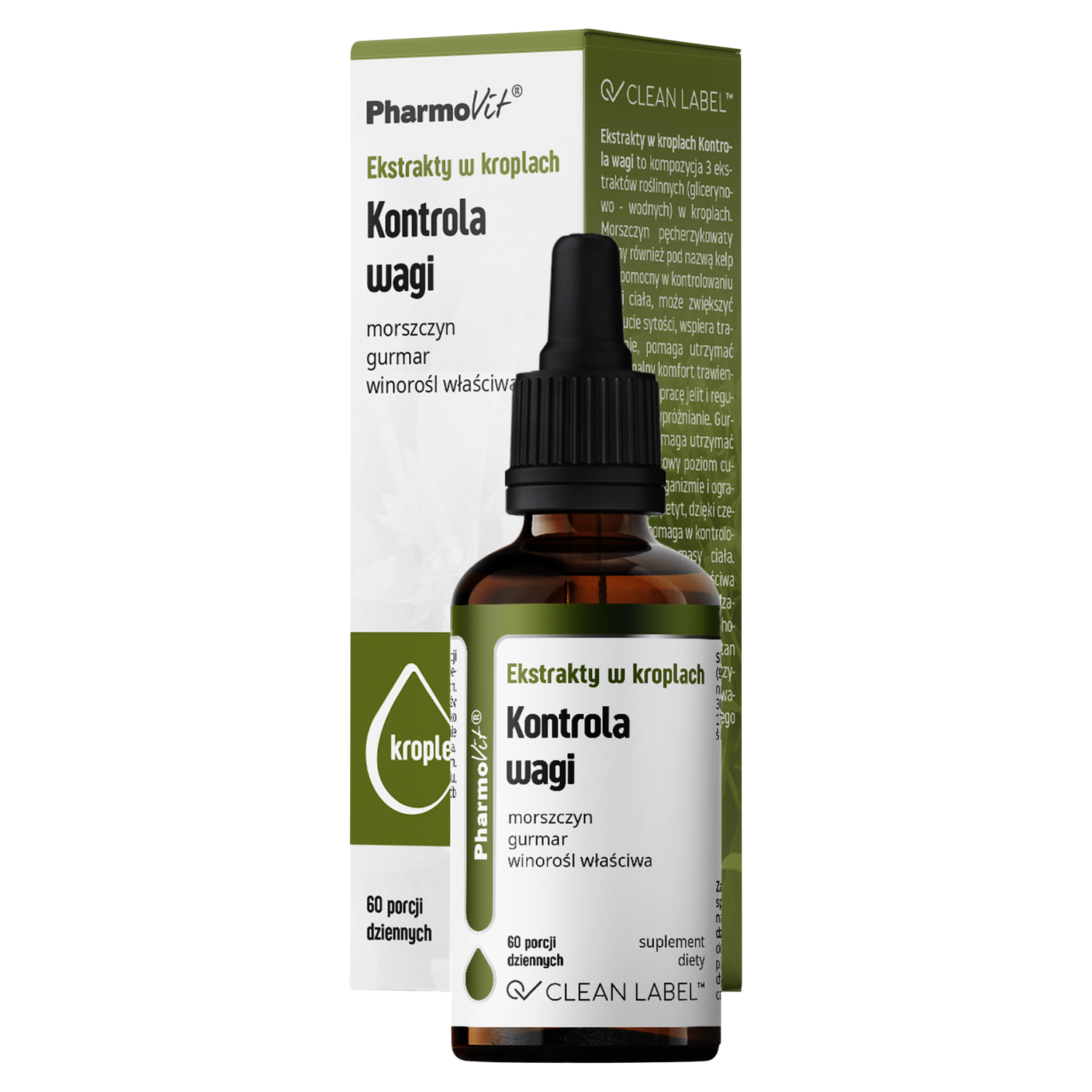 Pharmovit Kontrola Wagi suplement diety, 30 ml