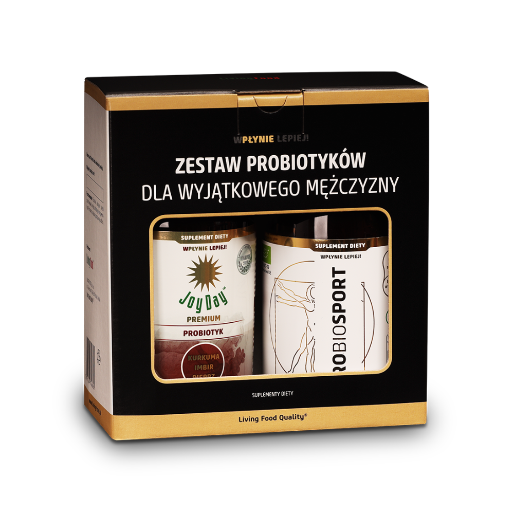 Joy Day zestaw: probiotyki dla Mężczyzny, 2x500 ml/1 opak.