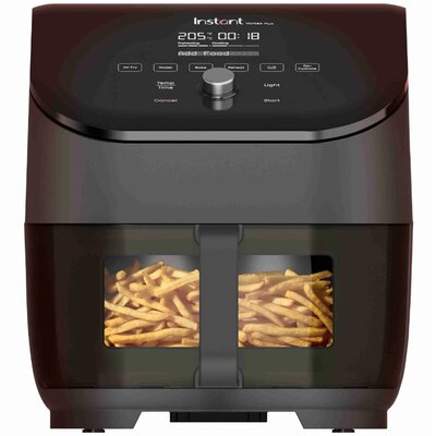 Air Fryer Frytkownica beztłuszczowa INSTANT POT Vortex Plus Czarny 5.7l z okienkiem do obserwacji postępów gotowania