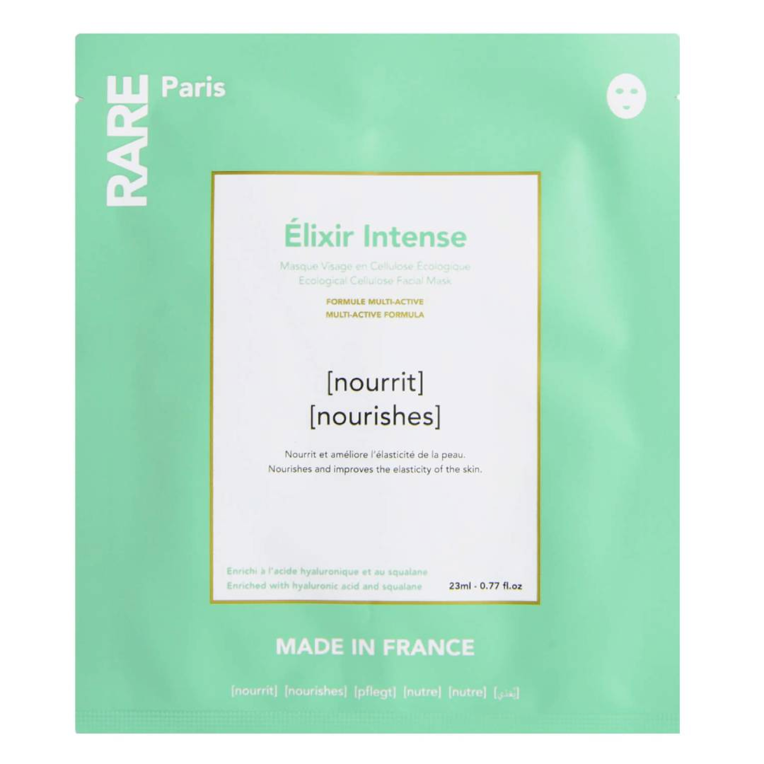 Rare Paris odżywcza maska do twarzy, 23 ml