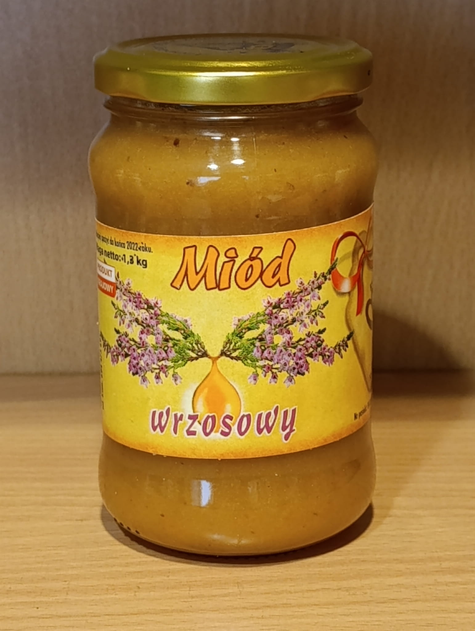 Miód wrzosowy 500g (ks. E. Marciniak)
