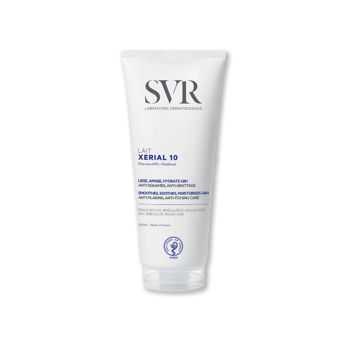 SVR Xerial 10 Lait Corps, nawilżające mleczko do ciała, 200 ml