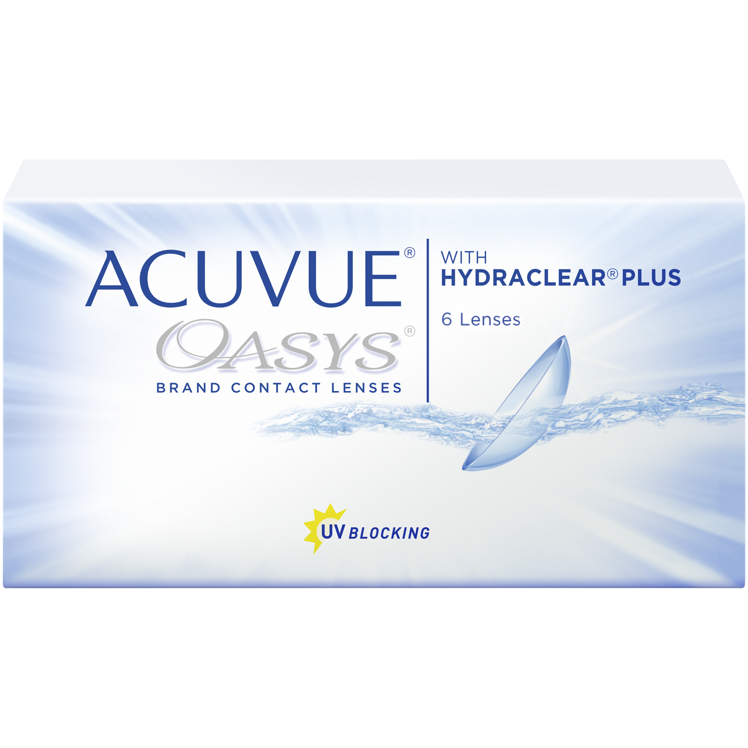 Acuvue Oasys dwutygodniowe soczewki kontaktowe moc -3.25, 6 szt./1 opak.