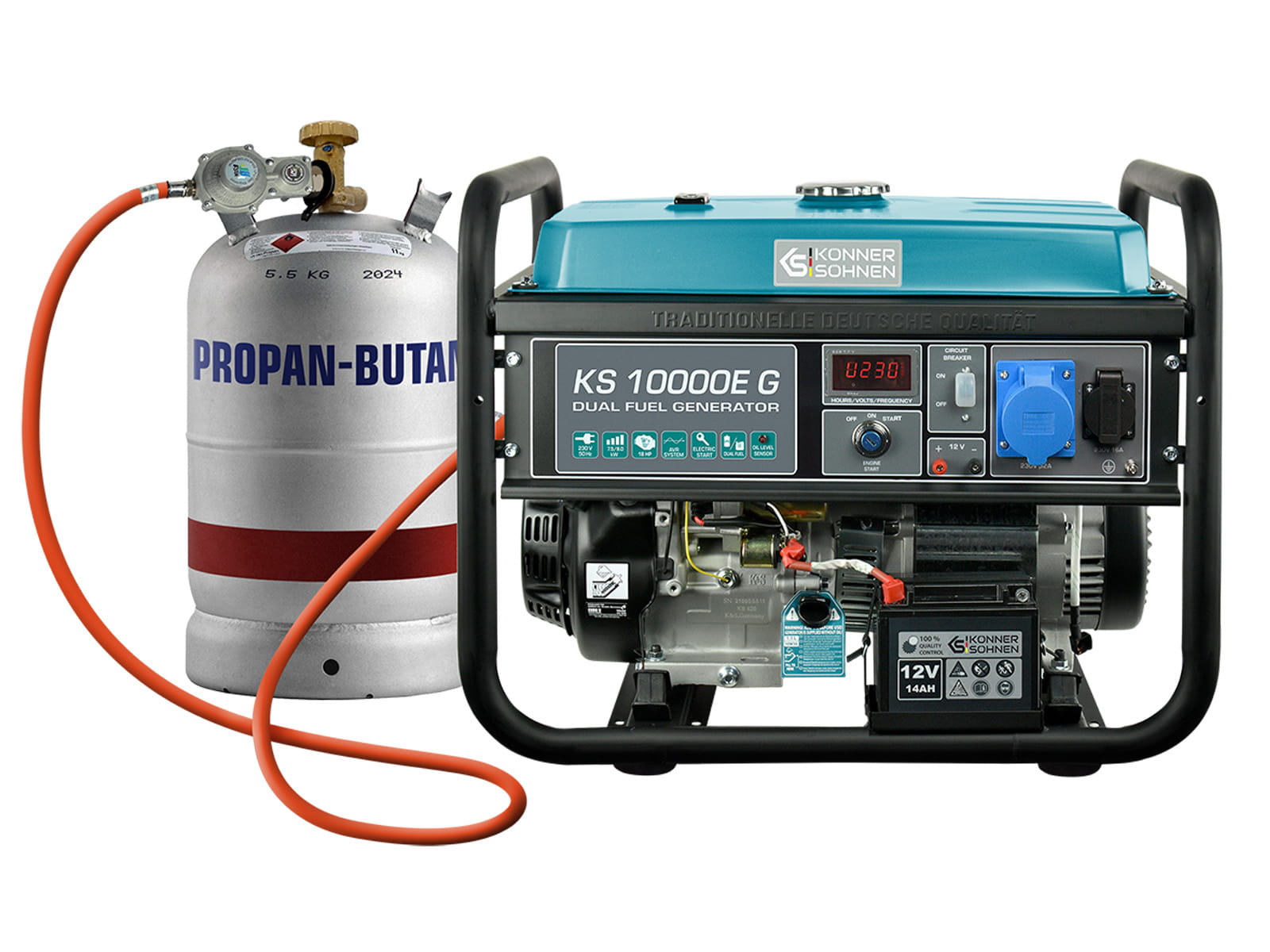 Agregat prądotwórczy KS 10000E G 8.0 kW / 18 KM K&S