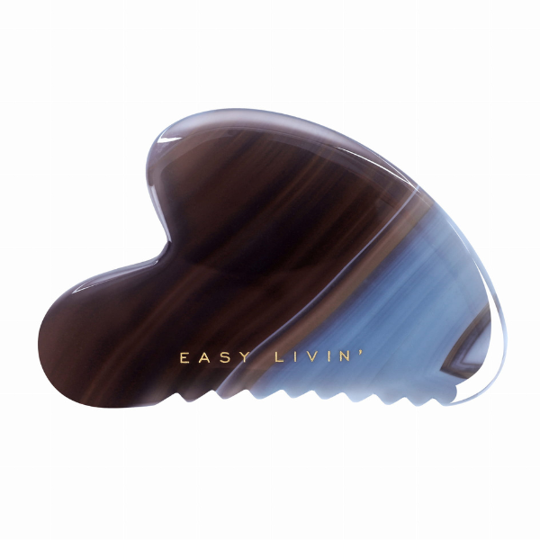 Easy Livin' modelujący kamień gua sha z agatu, 1 szt.