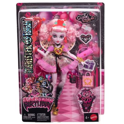 Lalka MONSTER HIGH Straszysłodkie urodziny Cupid Asteria JBG77