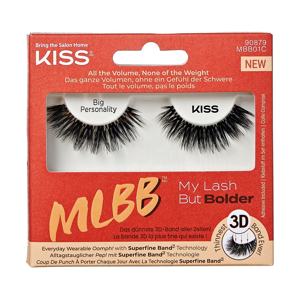 Kiss My Lash But Bolder sztuczne rzesy mbb01h1 big, 1 para