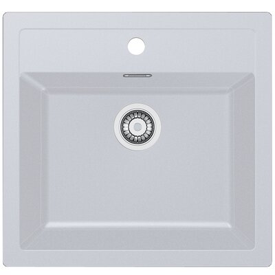Zlewozmywak jednokomorowy FRANKE Sirius SID 610-49 114.0205.051 Biały polarny 53x56