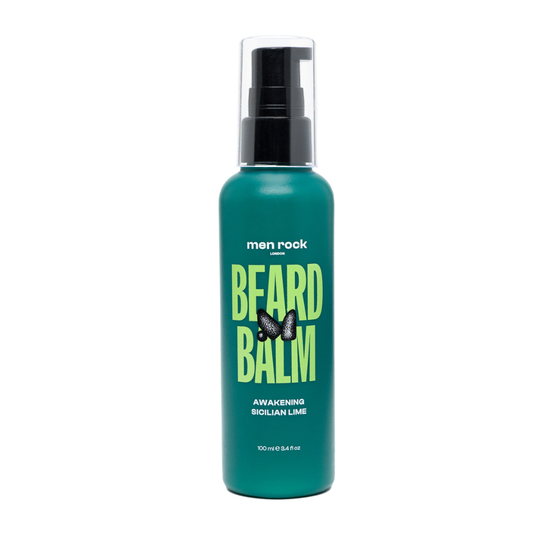 Men Rock Beard Balm balsam do brody Sicilian Lime, 100 ml