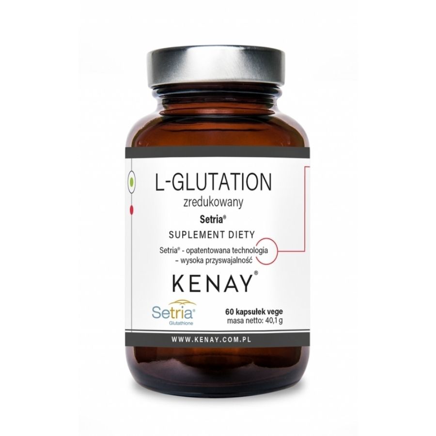 Kenay L-Glutation suplement diety, 60 kaps./1 opak.