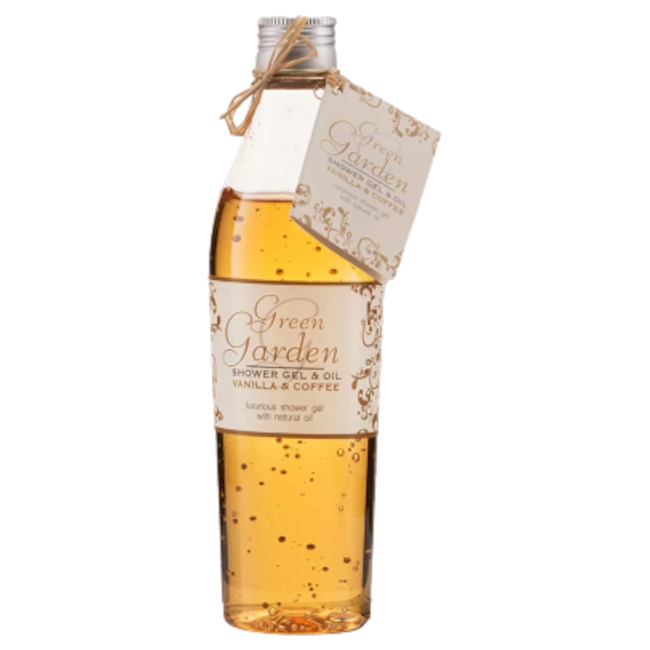 Green Garden naturalny żel pod prysznic Vanilla&Coffee, 250 ml