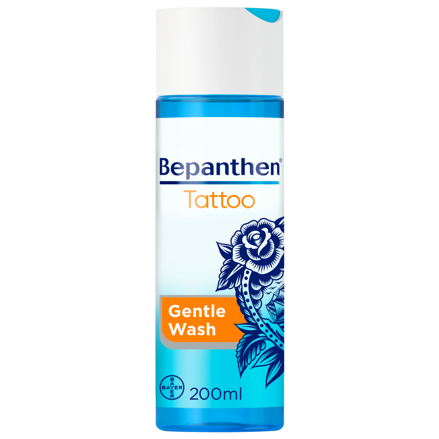Bepanthen Tattoo Wash żel do mycia twarzy, 200 ml
