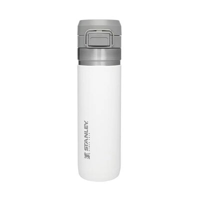 Butelka termiczna STANLEY Quick Flip Biało-szary 700 ml