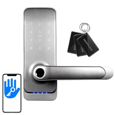 Klamka EURA ELH-01H4 Srebrny Bluetooth