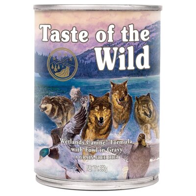 Karma dla psa TASTE OF THE WILD Wetlands Dziki drób 390 g