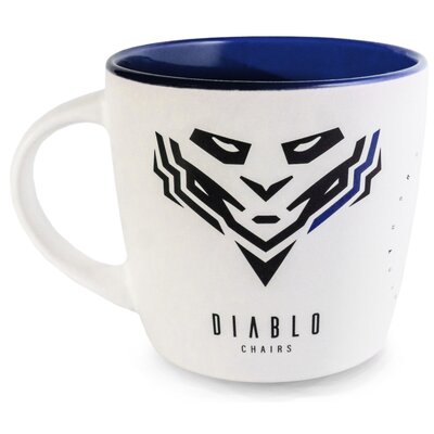 Kubek DIABLO CHAIRS Biało-niebieski