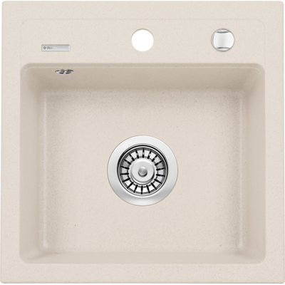Zlewozmywak jednokomorowy DEANTE Zorba ZQZ 5103 Beżowy 44x44