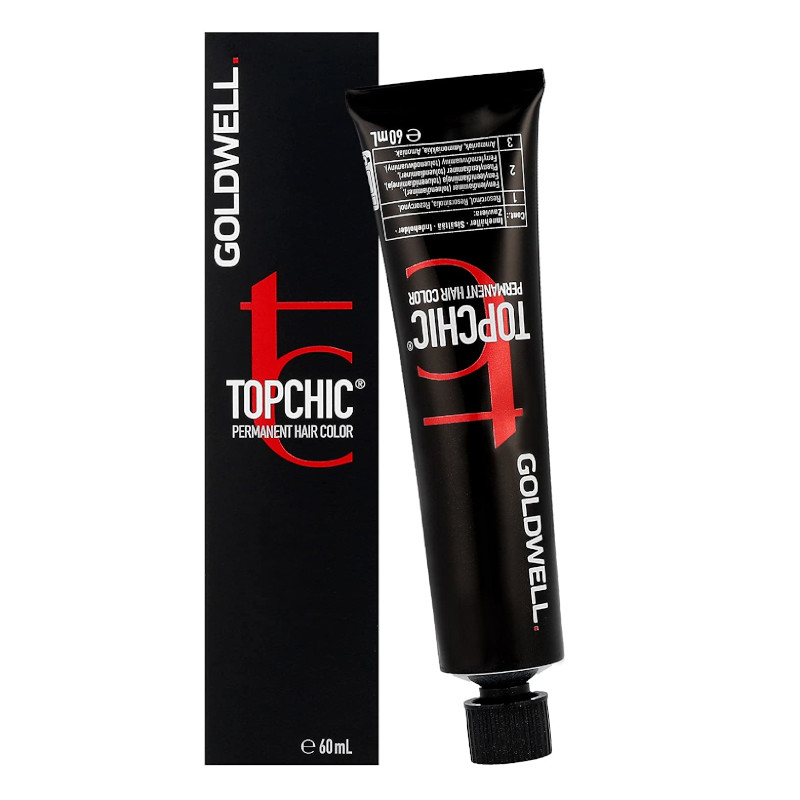 Goldwell Topchic trwała farba do włosów 7NA naturalny popielaty średni blond, 60 ml