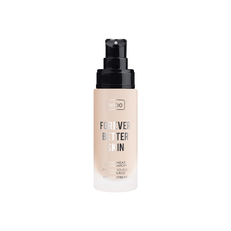 Wibo Forever Better Skin długotrwały podkład do twarzy 01 Alabaster, 28 ml