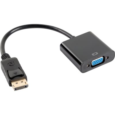 Adapter DisplayPort - VGA LANBERG AD-0002-BK 0.2 m