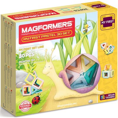 Klocki magnetyczne MAGFORMERS My First Pastel Set 005-702013
