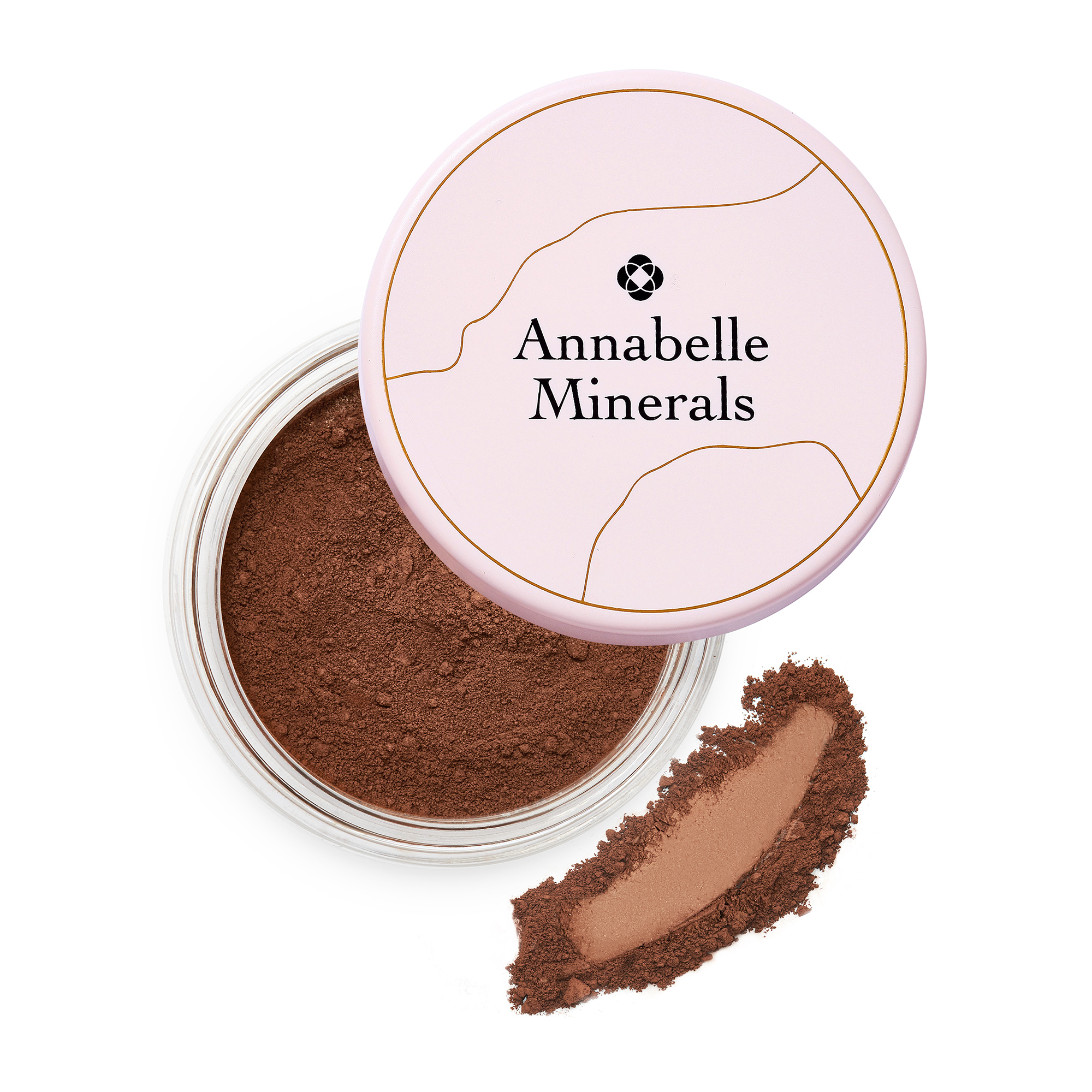 Annabelle Minerals rozświetlający podkład mineralny do twarzy natural deep, 4 g
