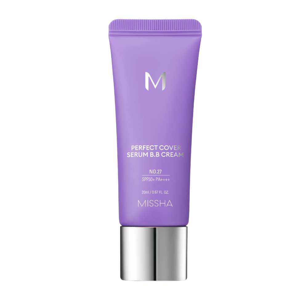 Missha M Perfect Cover Serum BB Cream krem BB z serum do twarzy z SPF50+ PA++++ no. 27, 20 ml
