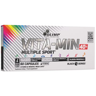 Kompleks witamin i minerałów OLIMP Vita-Min Multiple Sport 40+ (60 kapsułek)