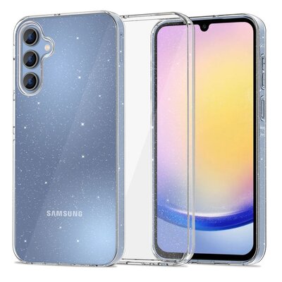 Etui TECH-PROTECT Flexair do Samsung Galaxy A25 5G Przezroczysto-brokatowy