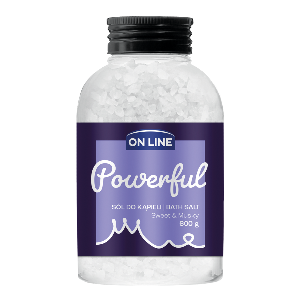 On Line Powerful sól kąpielowa, 600 g