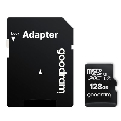 Karta pamięci GOODRAM microSDXC 128GB + Adapter