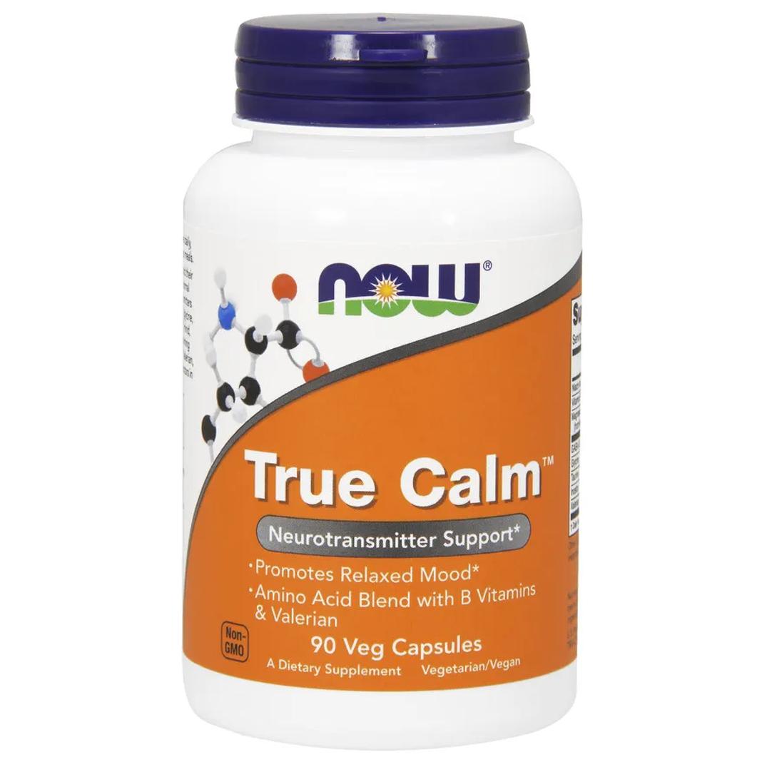 Now Foods True Calm suplement diety, 90 kaps./1 opak.