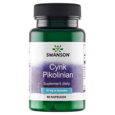Cynk SWANSON Pikolinian (60 kapsułek)